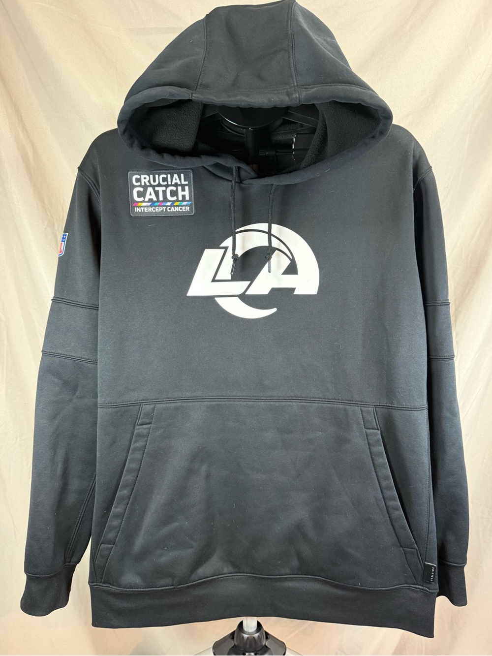 Aaron Kromer’s- Nike x NFL LA Rams‎ “Crucial Catch” Coach-Worn Sideline Hoodie